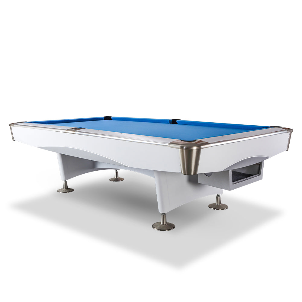 COOLBABY Indoor Luxury Pool Billiards Table 9ft Slate Club Pool Tables Professional Snooker & Billiard Table for Club Use - COOLBABY