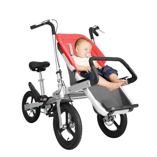 COOLBABY DSLTC-5X Versatile Urban Road Bike with Integrated Baby Seat - COOL BABY
