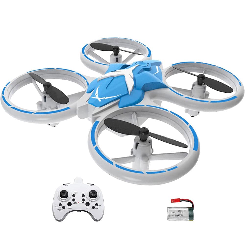 COOLBABY Kids Remote Control Airplane,2.4GHz 4CH RC Quadcopter Altitude Hold,LED Tumbling Stunts - COOL BABY