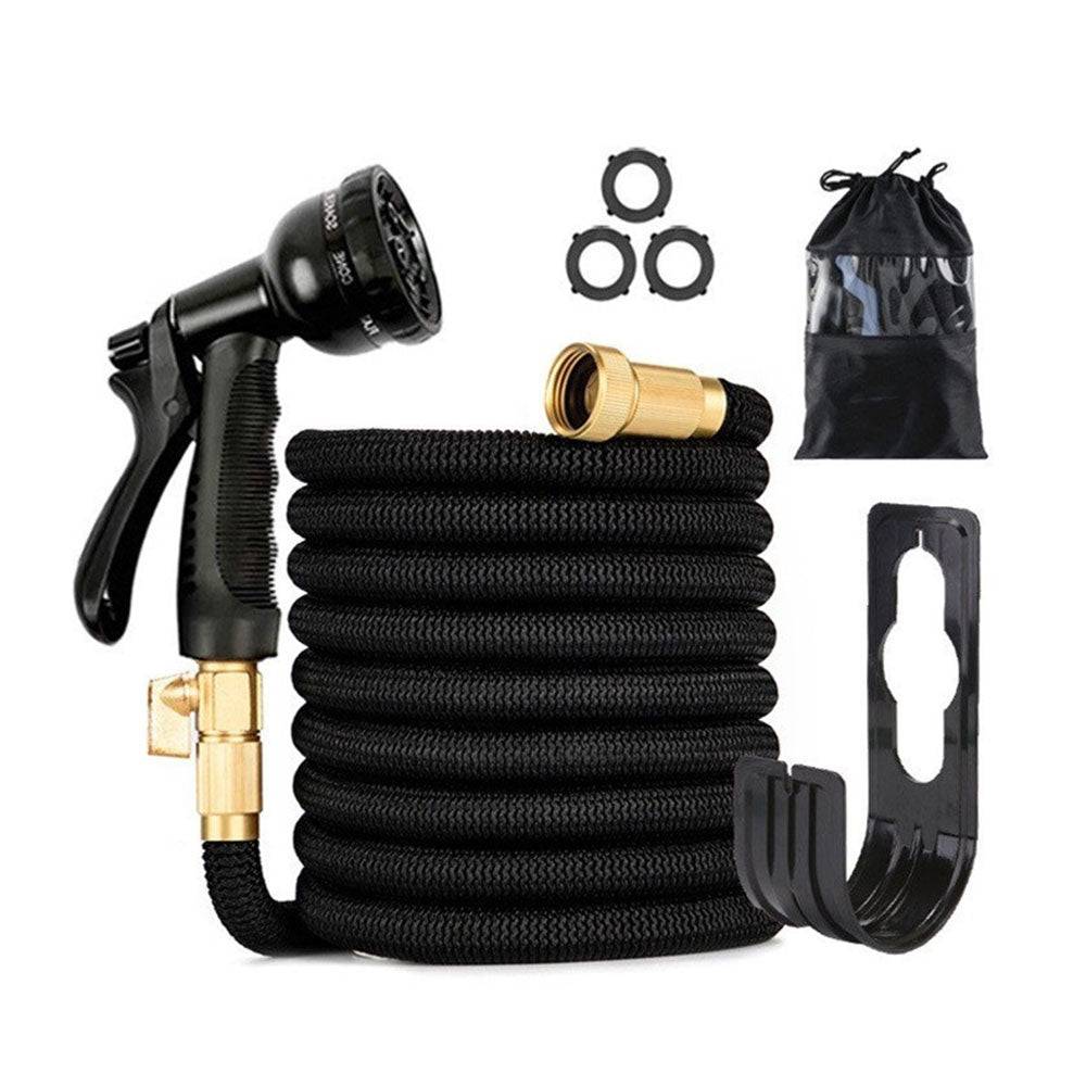 COOLBABY Expandable Garden Hose with 10 Function Nozzle,Leakproof Retractable Garden hose - COOL BABY