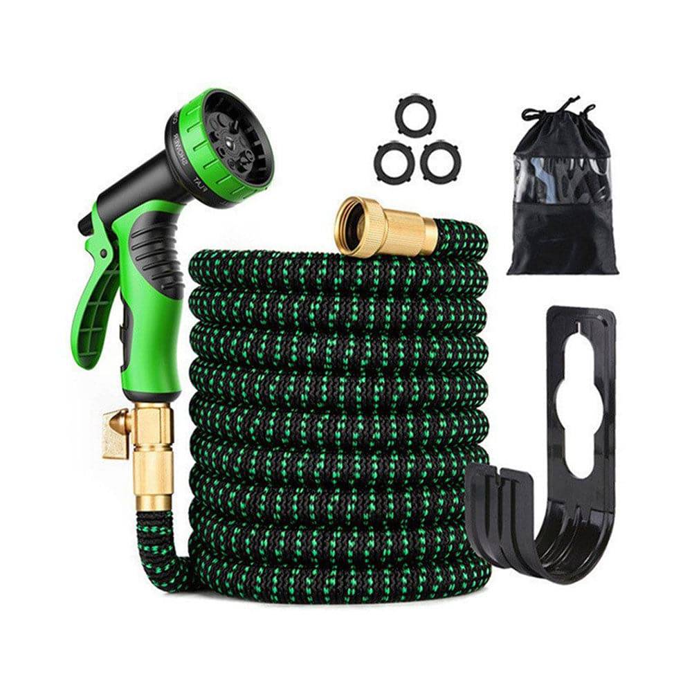 COOLBABY Expandable Garden Hose with 10 Function Nozzle,Leakproof Retractable Garden hose - COOL BABY