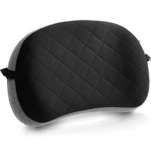 COOLBABY WQSJ-CQZ Camping Inflatable Pillow with Pillow Case Travel Pillow,Air Pillow for Camping, Essentials Travel Gear, Air Comfy Pillow - COOL BABY