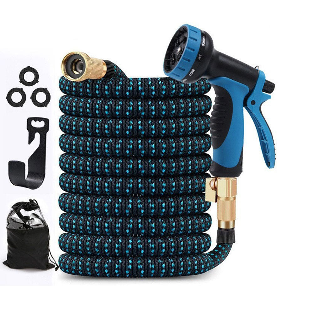 COOLBABY Expandable Garden Hose with 10 Function Nozzle,Leakproof Retractable Garden hose - COOL BABY