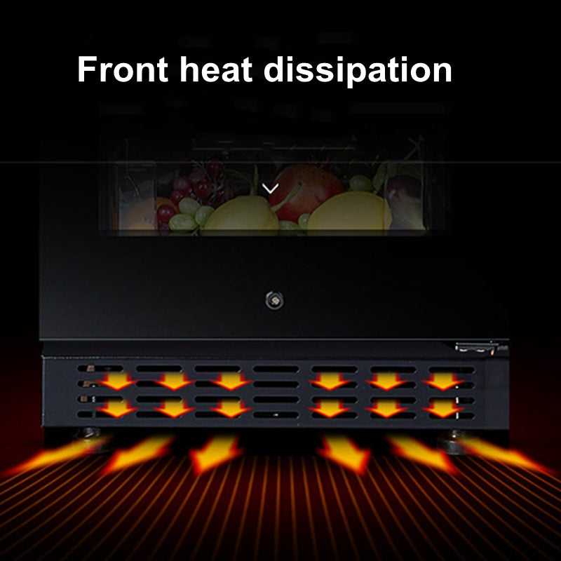 Constant-Temperature Ice Bar Wine Cabinet, Air-cooled Red Wine Cabinet, Household Built-in Beverage Refrigerator - COOLBABY