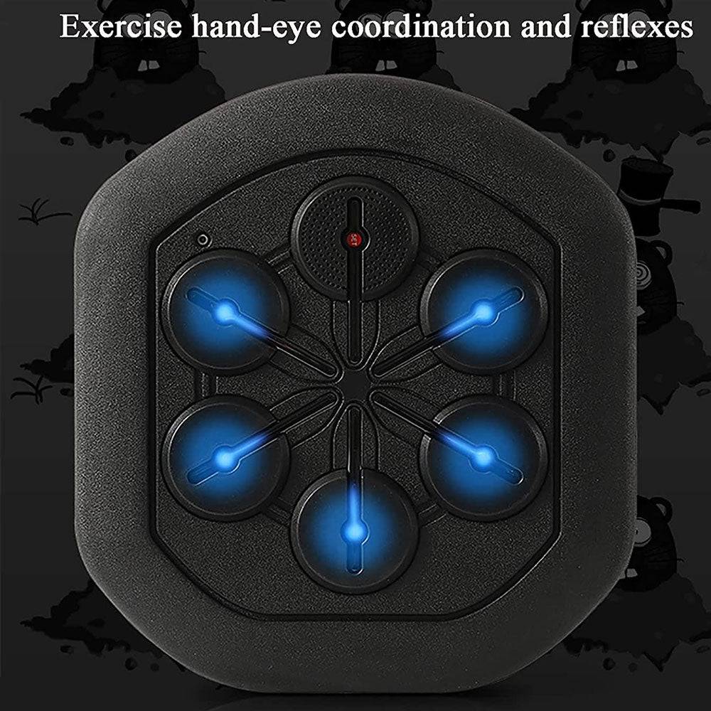 COOLBABY Boxing Machine,Can Connect to Bluetooth Smart Music Boxing Machine with 2 Pairs of Boxing Gloves - COOL BABY