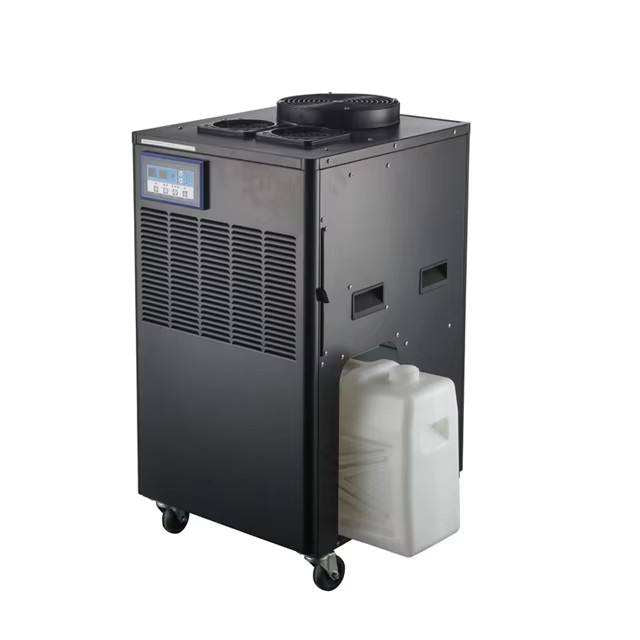 13000BTU High Quality Commercial Mobile Vertical Rechargeable Spot Cooler Two Column Cabinet Cooling Indoor Air Conditioner