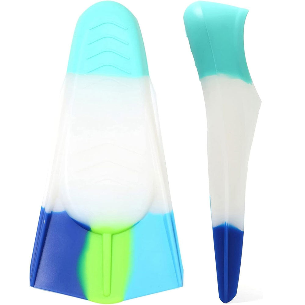 COOLBABY LZM-QSJP01 Kids Swim Fins,Kids Flippers for Swimming,Swim Training Fins for Snorkeling or Lap Swimming,XS30-32 - COOL BABY