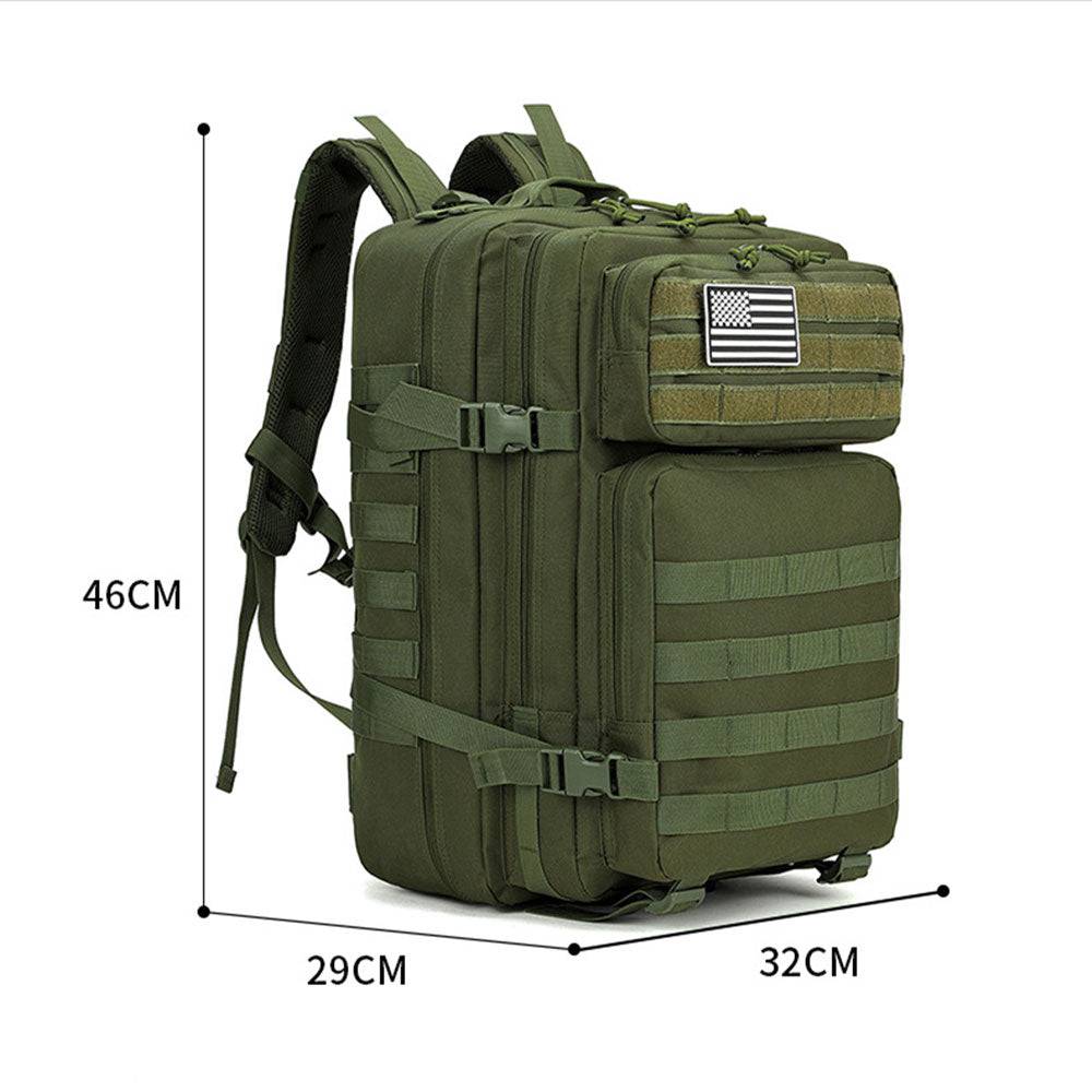 COOLBABY Military Tactical Backpack Large 45L Molle Bag Backpacks Rucksacks - COOL BABY