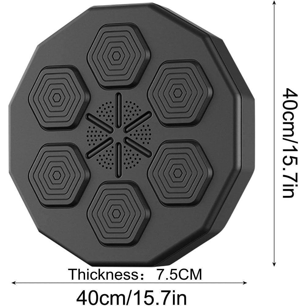 COOLBABY Boxing Machine, Connect to Bluetooth Smart Music Boxing Machine with 2 Pairs of Boxing Gloves - COOLBABY