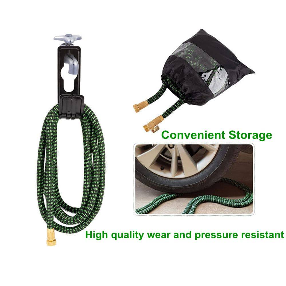 COOLBABY Expandable Garden Hose with 10 Function Nozzle,Leakproof Retractable Garden hose - COOL BABY