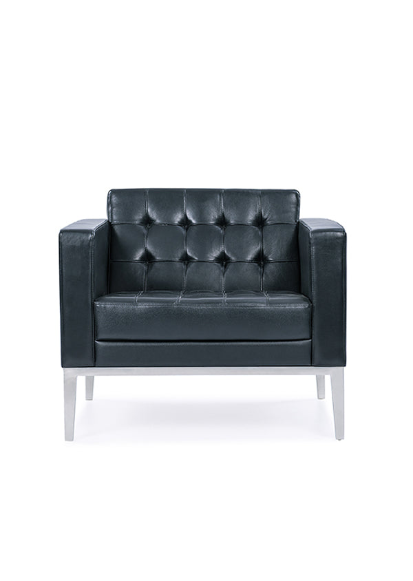 Three Seat PU Sofa 2000W x 750D x 740H mm - Office Sofa - COOLBABY
