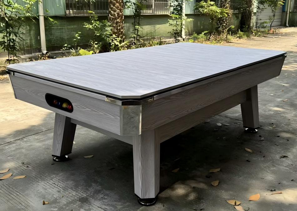 8 FT Pool Tables Billiards for Indoor Home Use, Billiards/Table Tennis/Dining Table Multi-functional 3 in 1, High Density Board Billiard Table