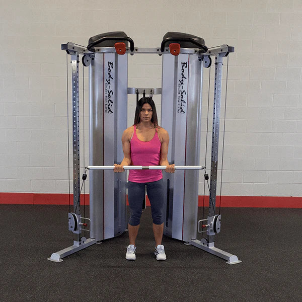 COOLBABY S2FT Series II Functional Trainer: Versatile Dual Stack Gym Equipment with 160 Lbs Weight - COOLBABY
