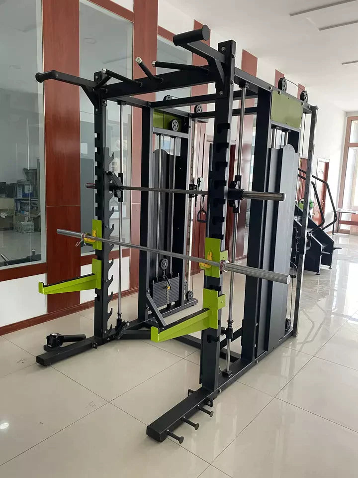 COOLBABY High-Performance Fitness Functional Trainer with Smith Machine - Durable and Versatile Gym - COOLBABY