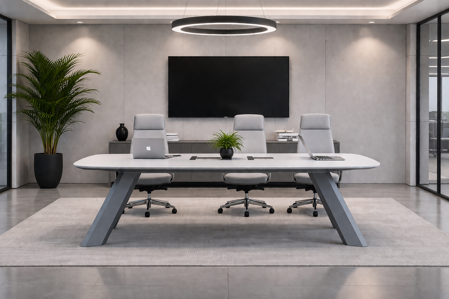 DW‑BK003 Executive Conference Table – Modern 8‑Seater Boardroom Desk
