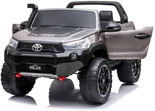 Lovely Baby Kids Car 4x4 Motor with Mp4, Battery Operated Powered Riding Car with Remote control, Electric Ride on car LB 850DX (Grey) - COOLBABY