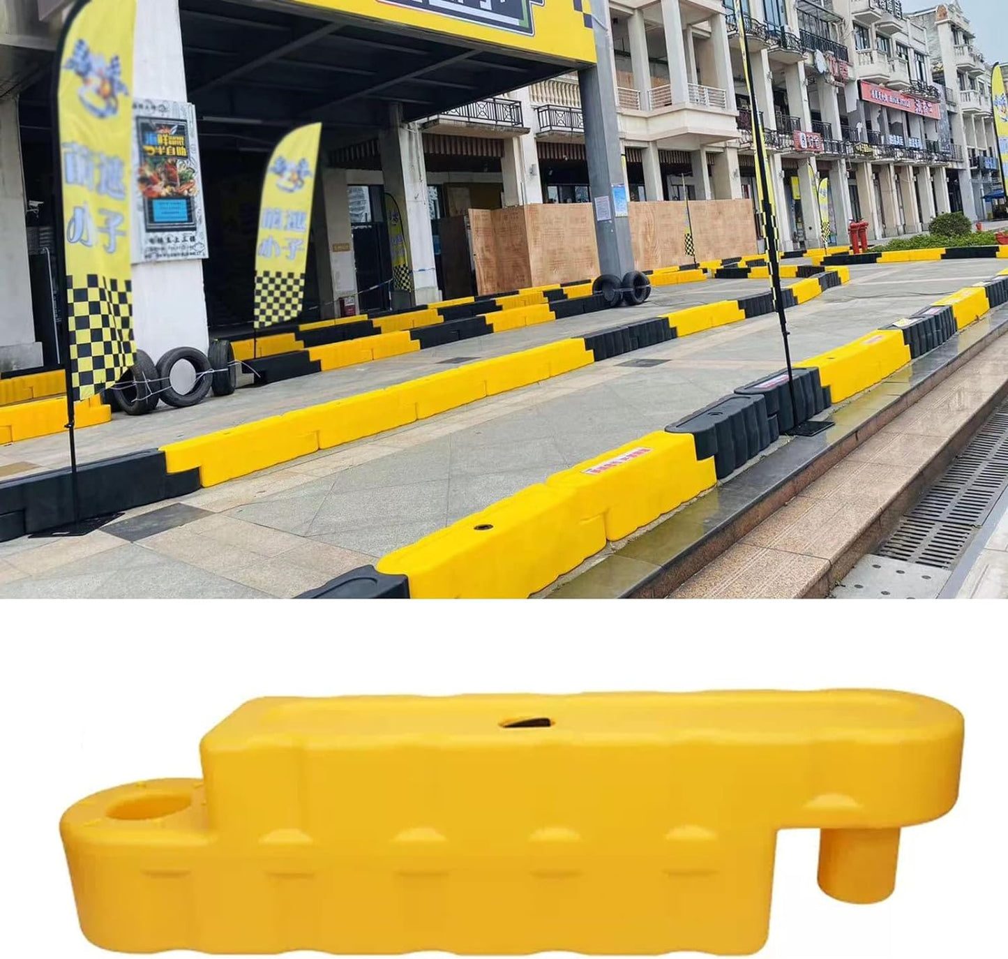 Ultimate Water Barriers for Playfields and Go Kart Tracks - COOLBABY