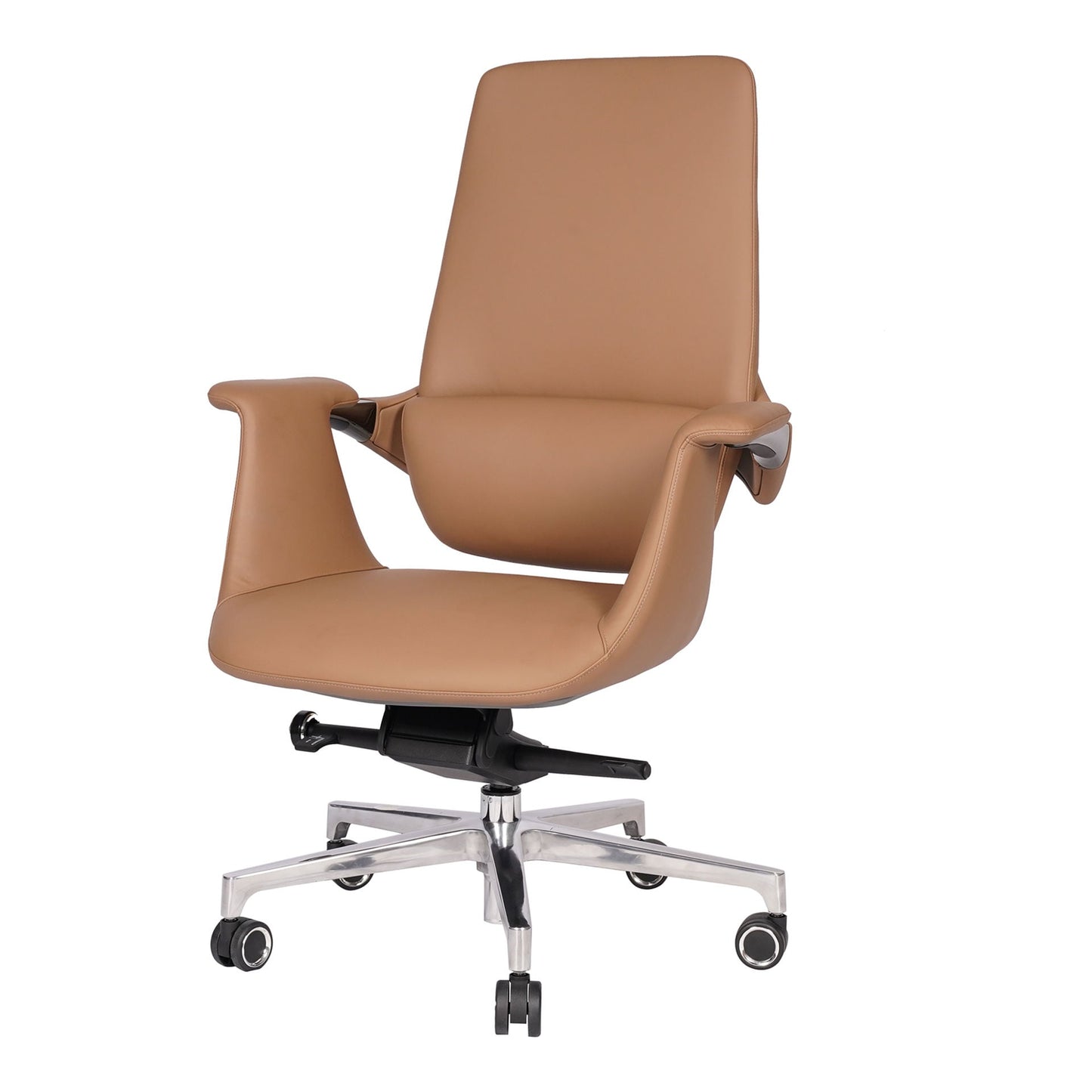 Huimei High Back Office Chair, Brown, CMT-289-BS - COOLBABY