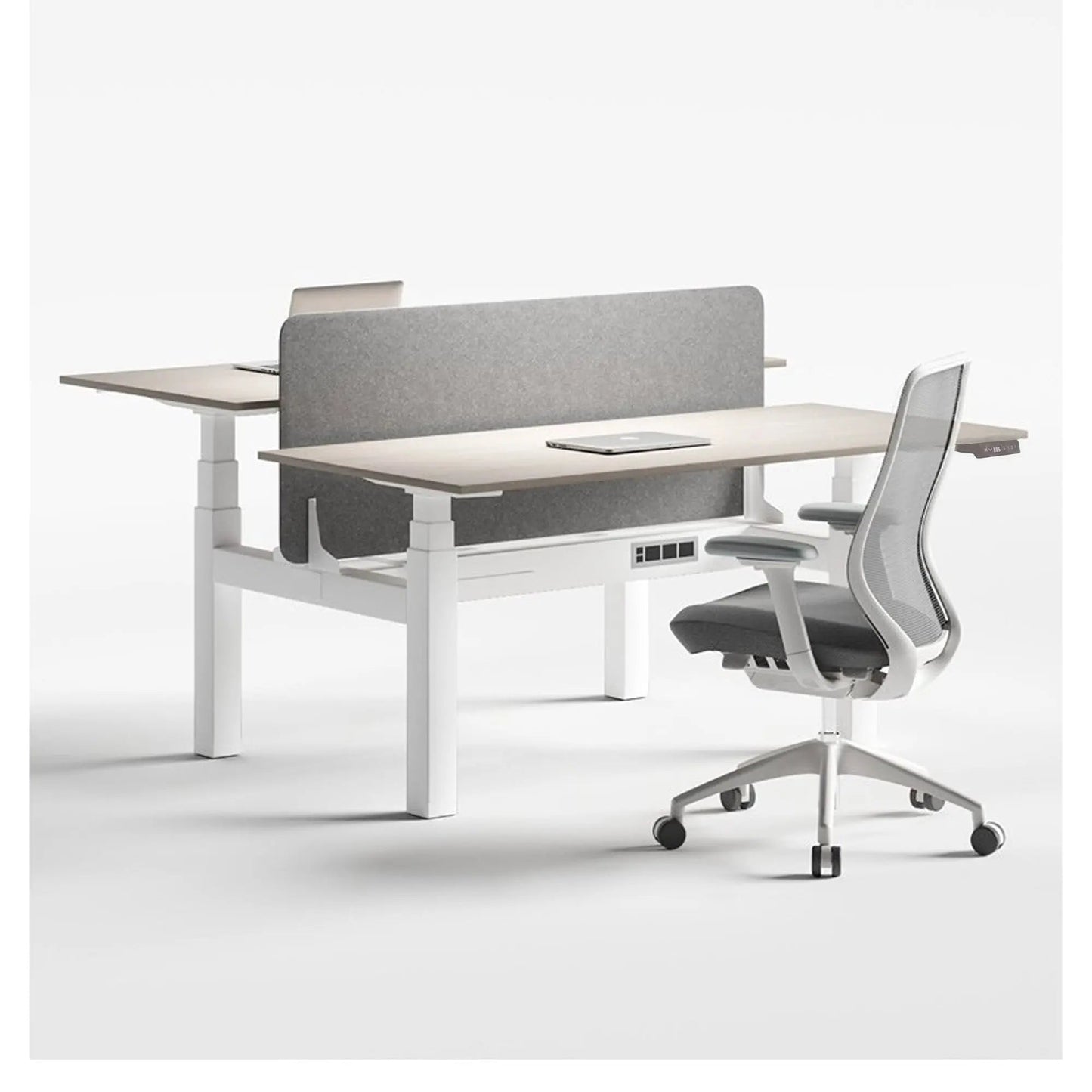 ST‑ST‑2 Adjustable Workstation – Dual Sit‑Stand Desk with Smart Height Control & Privacy PanelST‑ST‑2 Adjustable Workstation – Dual Sit‑Stand Desk with Smart Height Control & Privacy Panel