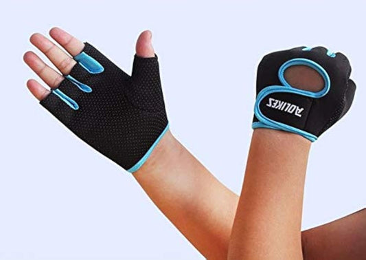 Unisex FFG497 Wrist Half Finger Sport Gloves Model S0628 - COOL BABY