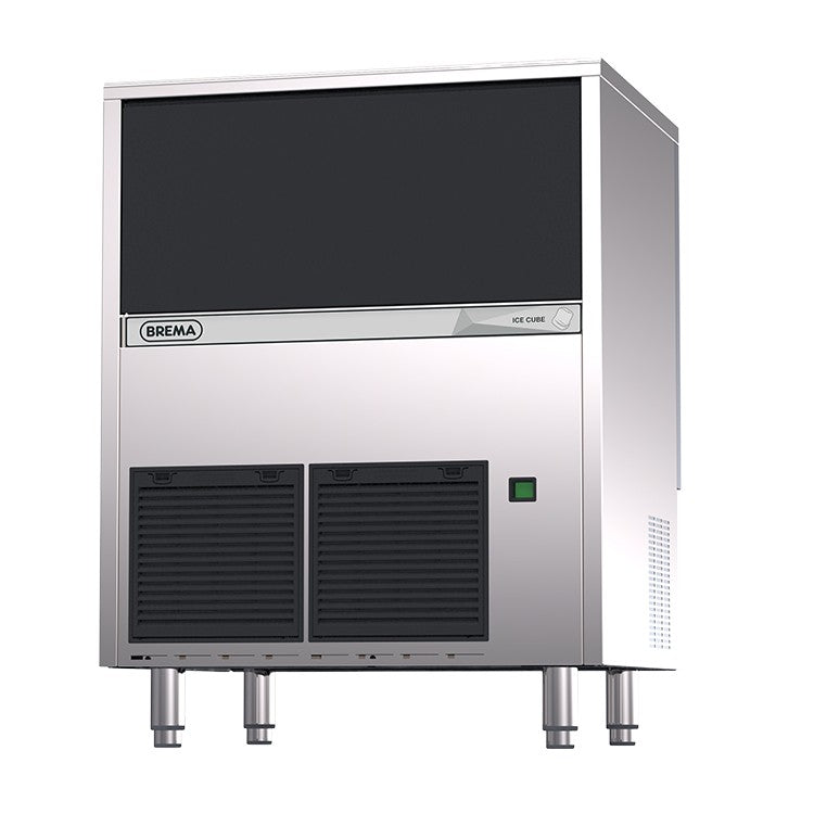 BREMA Ice Cube Maker Machine – 72kg Commercial Ice Maker (A/W Cooling, Stainless Steel)