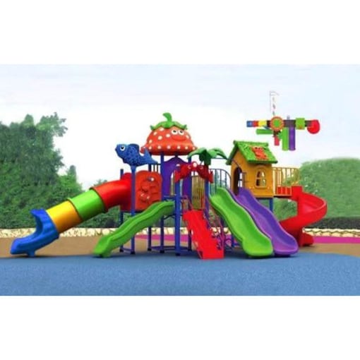 Galbtoys Outdoor Garden Climbing frame, Swing & 4 Slides Playground Set 1232,size 780x650x320cm - COOLBABY