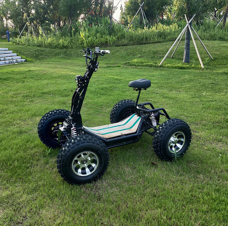 4*4 4wheels 6000W 60V Electric ATV Quad Bike off-Road Electric Scooter - COOLBABY