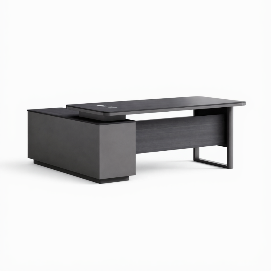 Executive Office Table – Modern L‑Shape Desk 160 cm / 180 cm (ZY‑T Series)