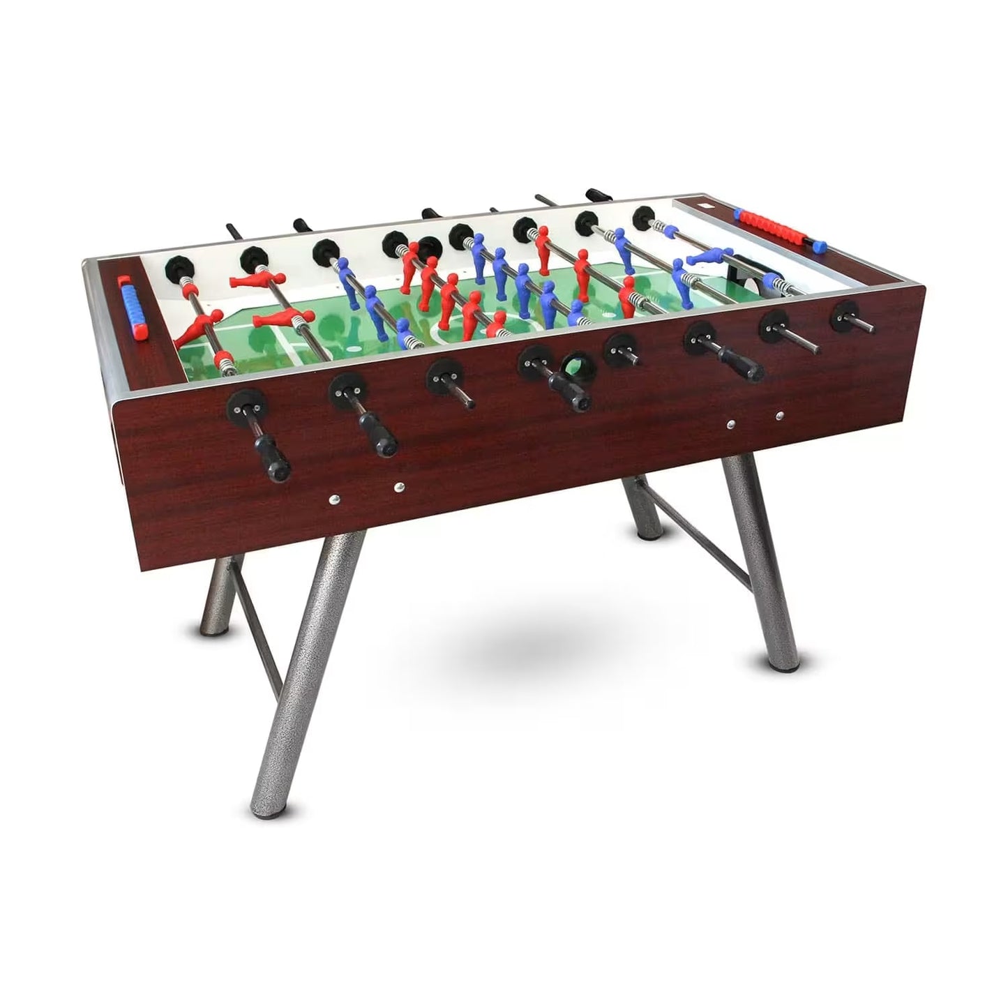 Football Table with Italian Players – Heavy‑Duty 25mm Cabinet, Tempered Glass Field & Professional Steel Rods