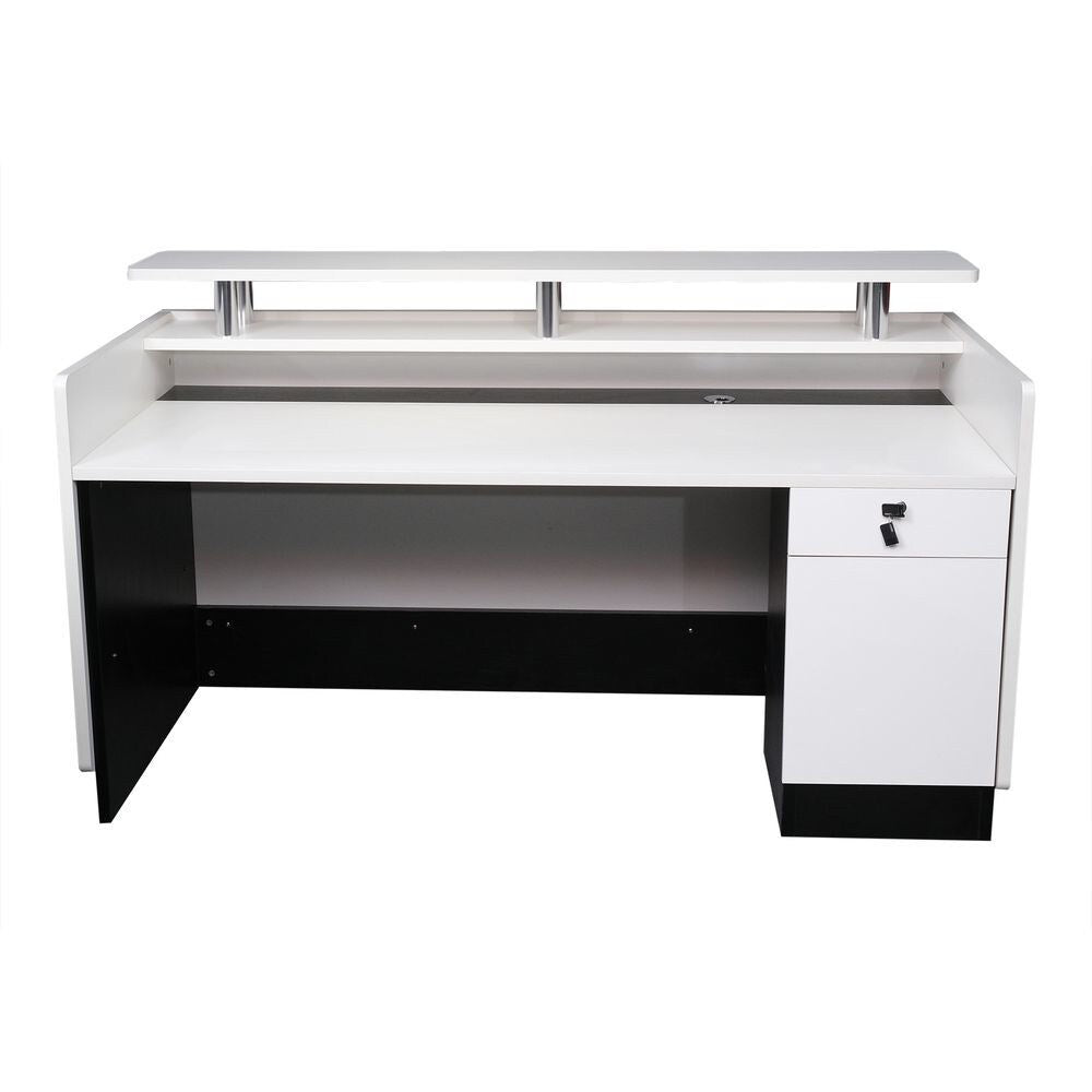 Huimei 308-J01-W-1.8 Reception Table White Color - COOLBABY