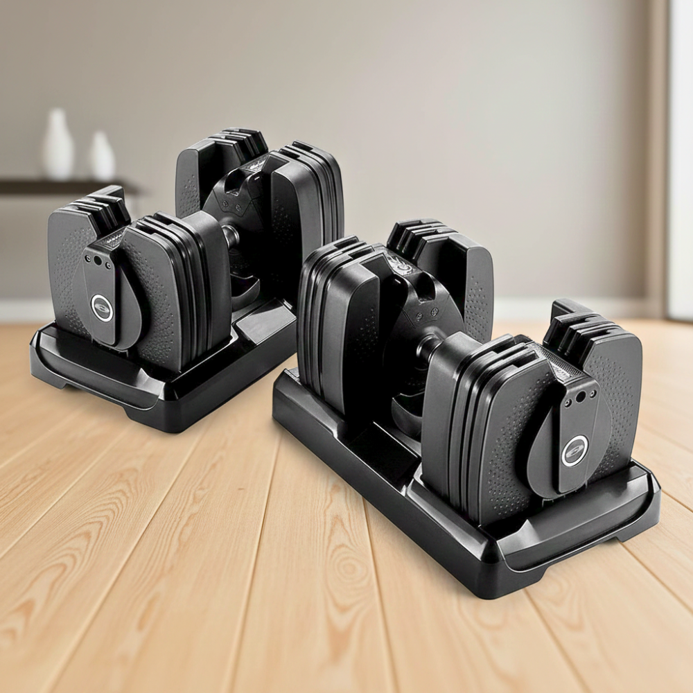 Bowflex SelectTech 560 Adjustable Dumbbells – Smart Bluetooth‑Enabled Dumbbell Pair (5–60 lbs)