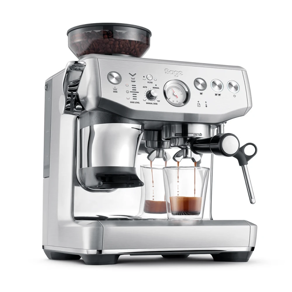 Sage The Barista Express Impress – Espresso Machine with Assisted Tamping, Integrated Grinder, PID Temperature Control & Manual Milk Texturing - COOLBABY