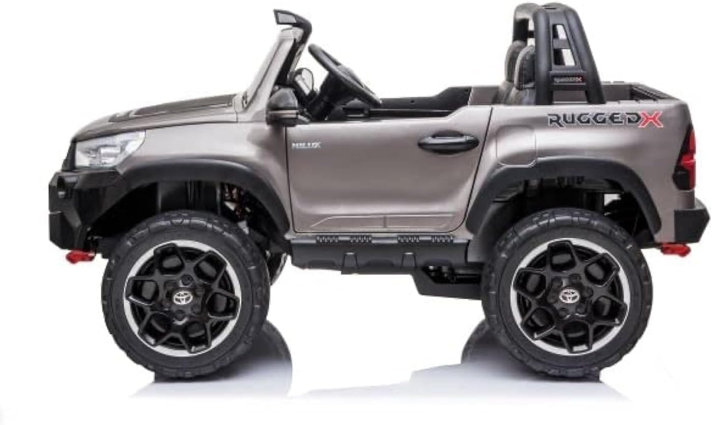 Lovely Baby Kids Car 4x4 Motor with Mp4, Battery Operated Powered Riding Car with Remote control, Electric Ride on car LB 850DX (Grey) - COOLBABY