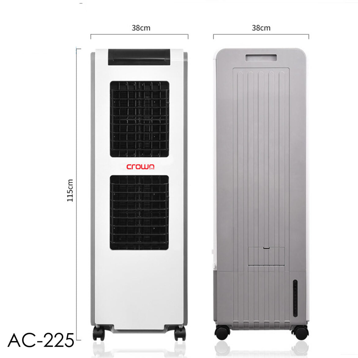 Evaporative Air Cooler With Remote Control AC‑225 – 30L Honeycomb Cooling System