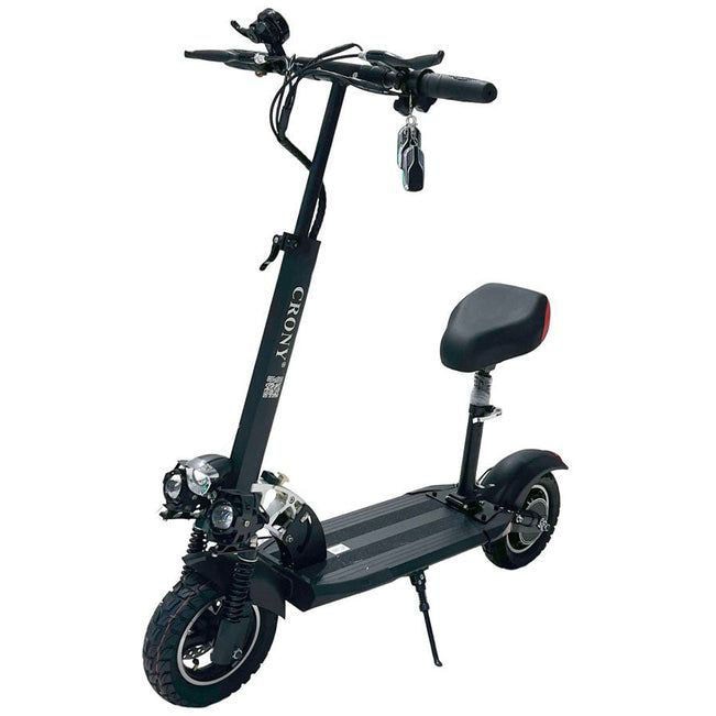 Crony Pro Fast Speed E-scooter, V10, 1200W, Black - COOLBABY