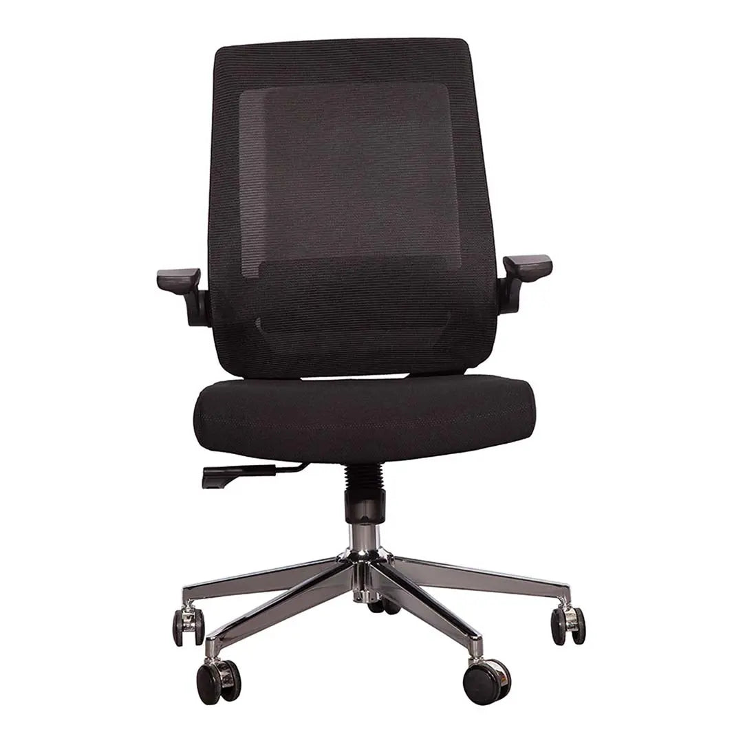 Low Back Office Chair – Ergonomic Mesh Chair (Grey / Black Color)