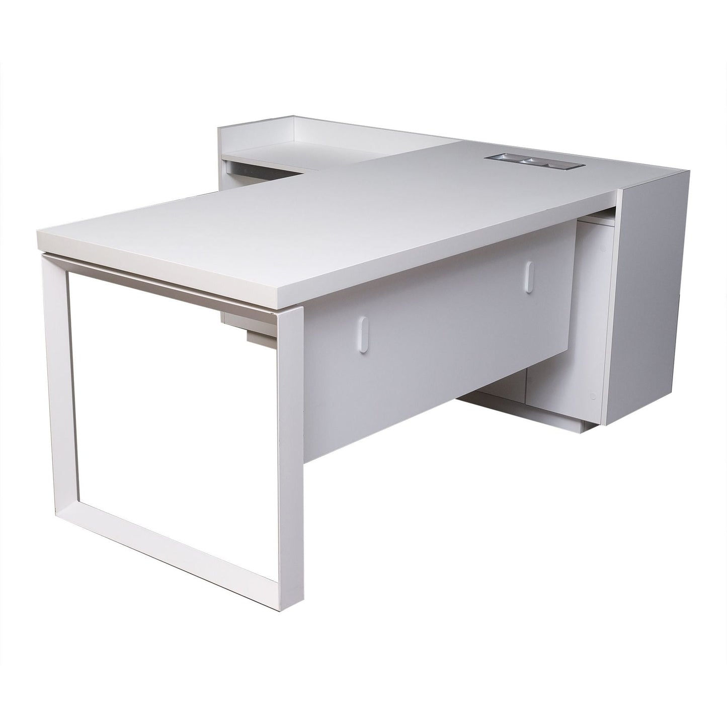 Huimei Executive Office Table, Matt White, 720-T03 - COOLBABY