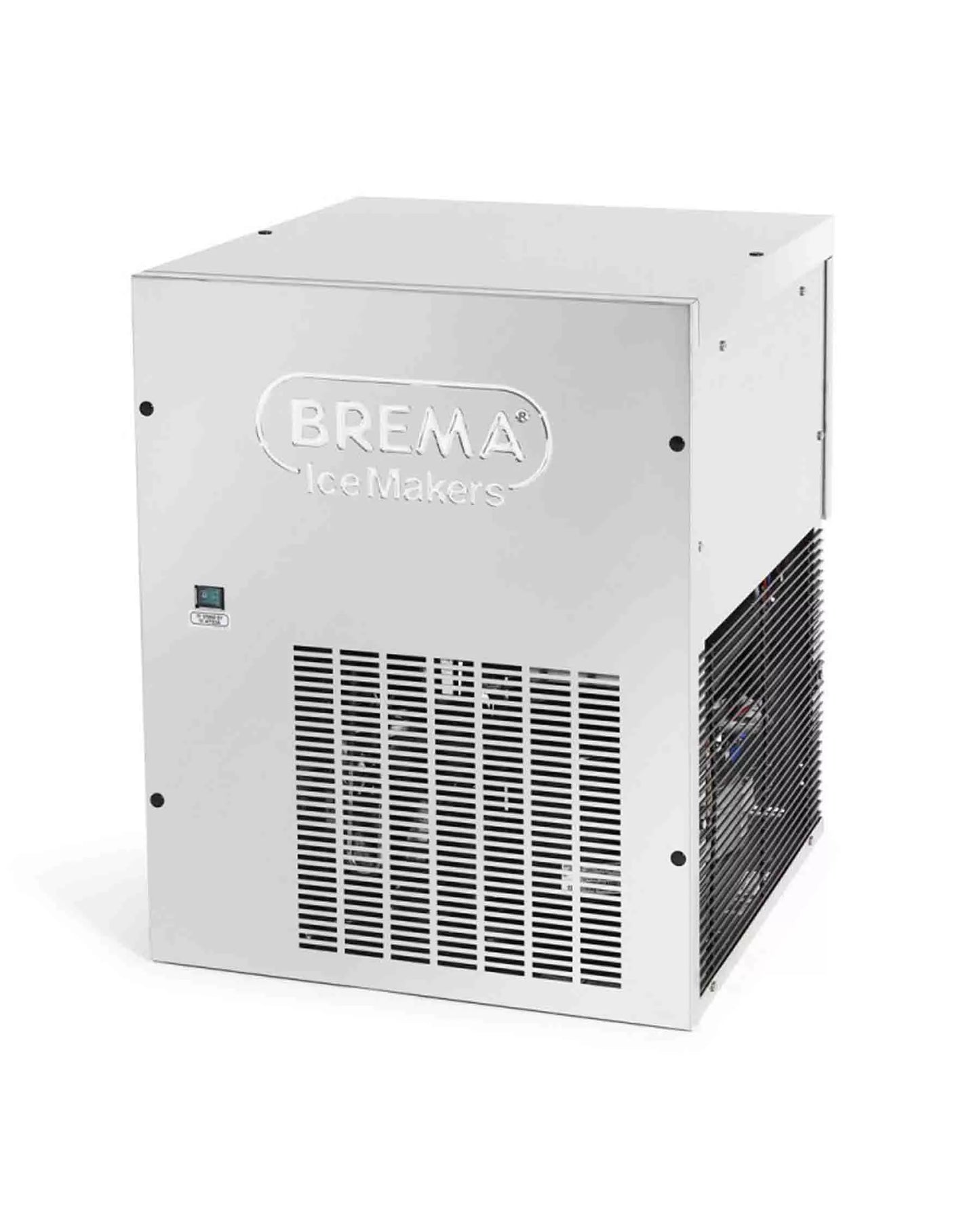 Brema G280 Ice Flake Machine – 280kg/24h Production, 180kg Storage Bin, AISI 304 Stainless Steel, R404A/R452A Refrigerant - COOLBABY
