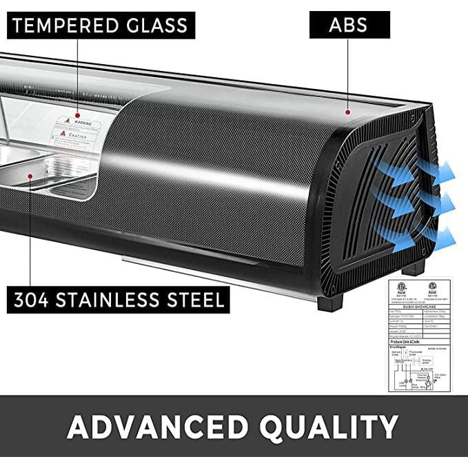 Grace Sushi Display Refrigerator - 132L - COOLBABY
