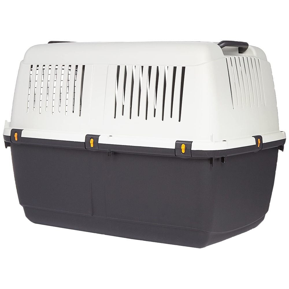 Mp Bergamo Durable Pets Carrier, Grey and Black - COOLBABY
