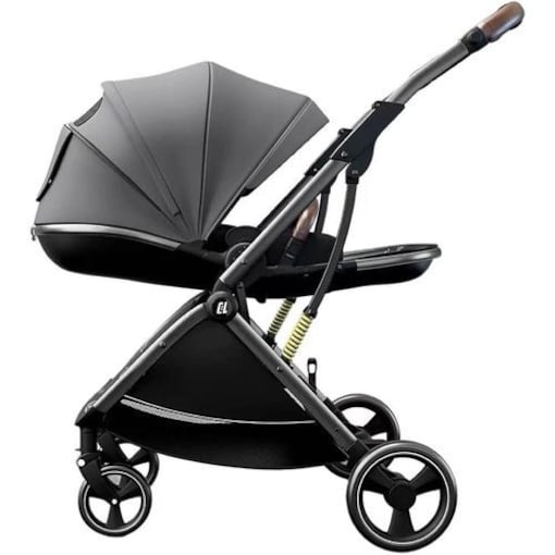 Babyclub Baby Stroller for Newborn and 3 Year Baby, Grey - COOLBABY