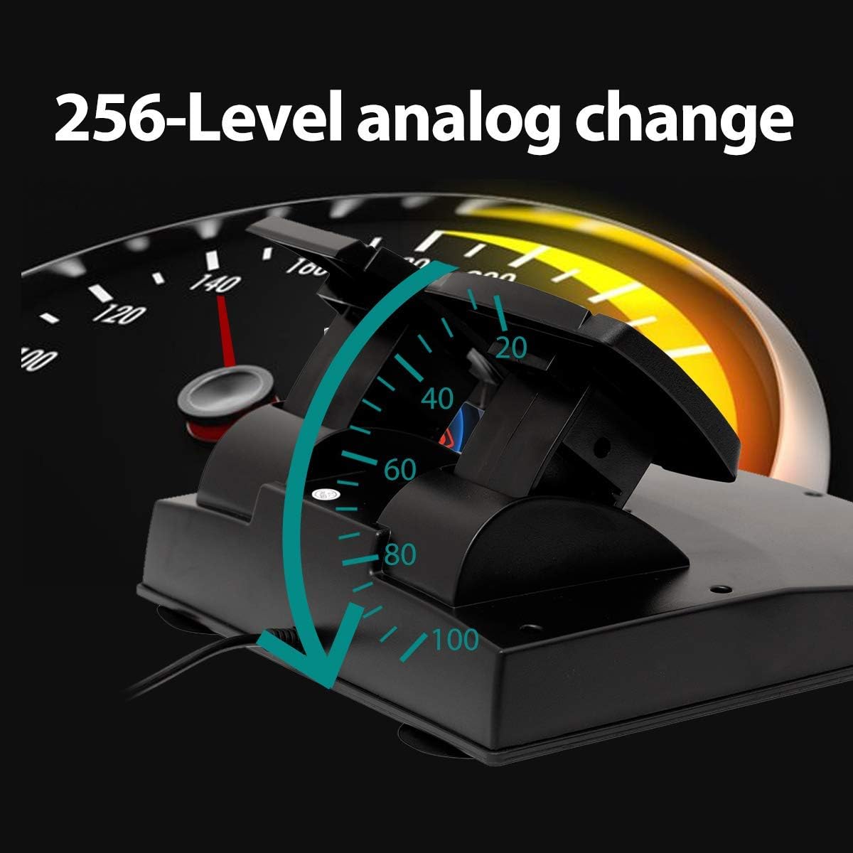 COOLBABY ZJJA95-YK High-Performance Racing Wheel for PC, PS4, Xbox, and More - COOLBABY