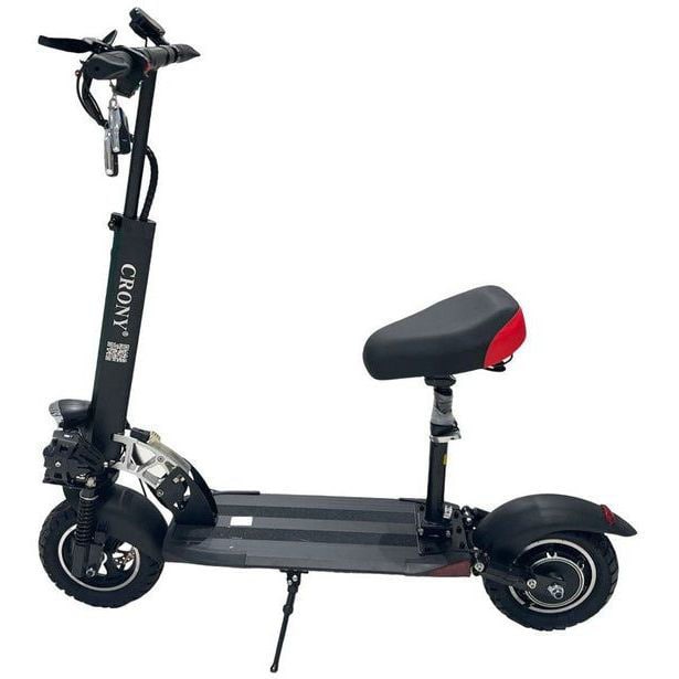 Crony Pro Fast Speed E-scooter, V10, 1200W, Black - COOLBABY