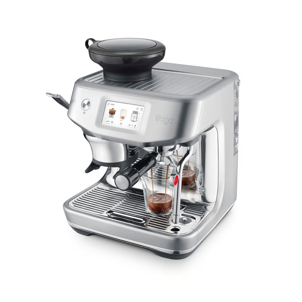 Sage The Barista Touch Impress – Espresso Machine with Cold Extraction, Assisted Tamping, ThermoJet Heating & Auto MilQ Texturing - COOLBABY