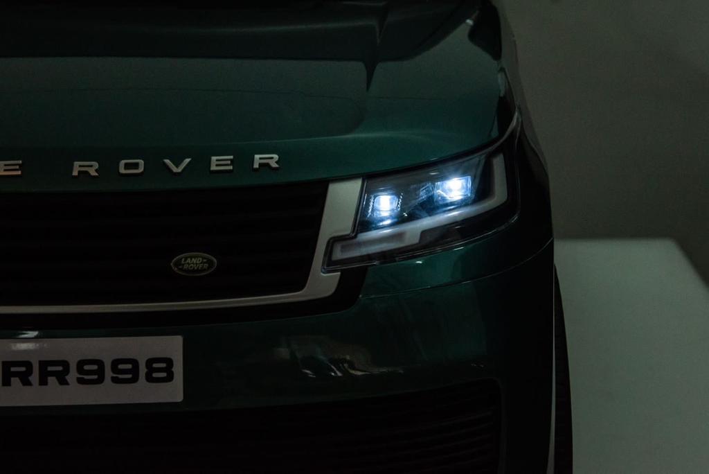 Range Rover 2-Seater Electric Ride-on (24 V, Black) - COOLBABY