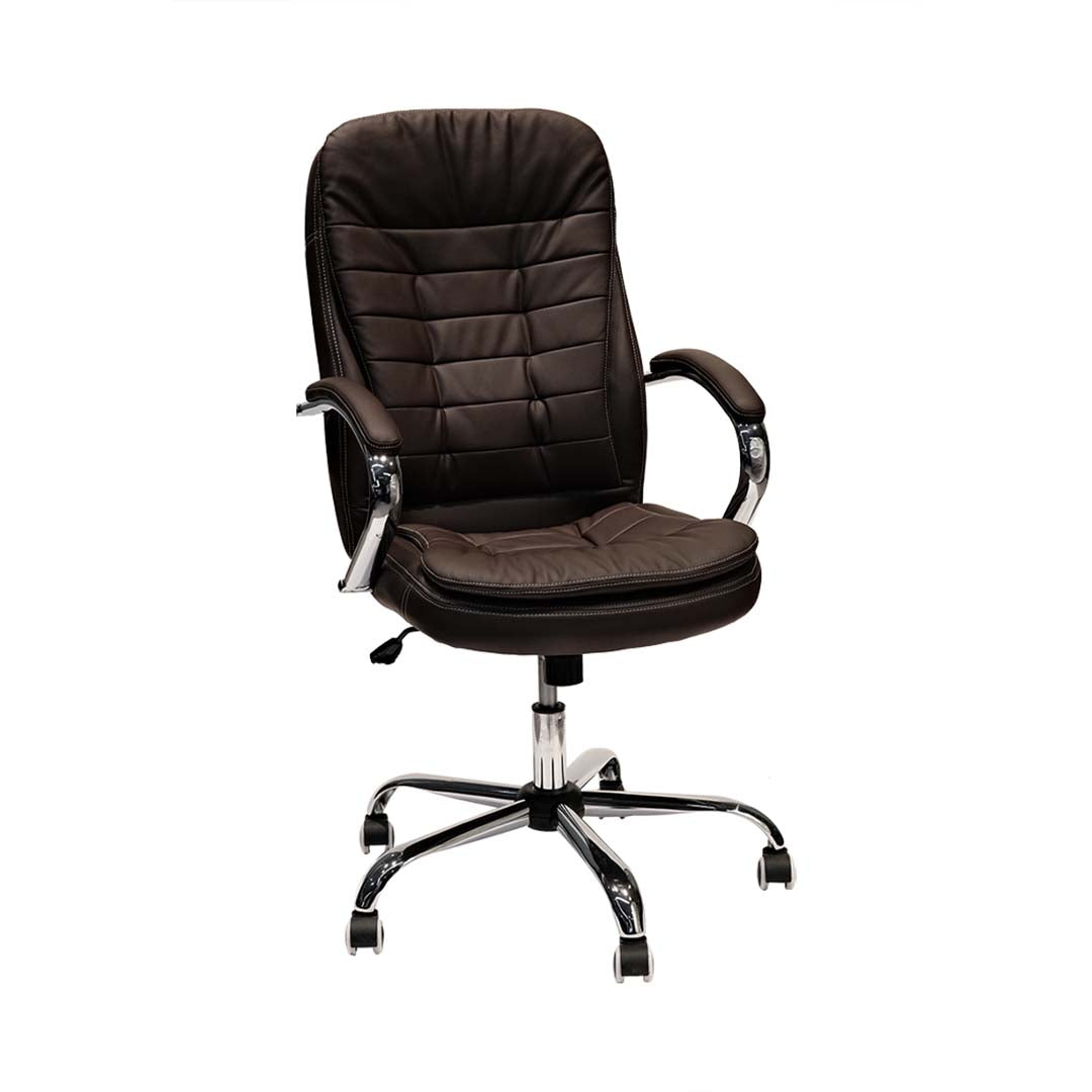 COOLBABY Ergonomic Low Back Office Chair with PU Leather Seat and Adjustable Height - COOLBABY