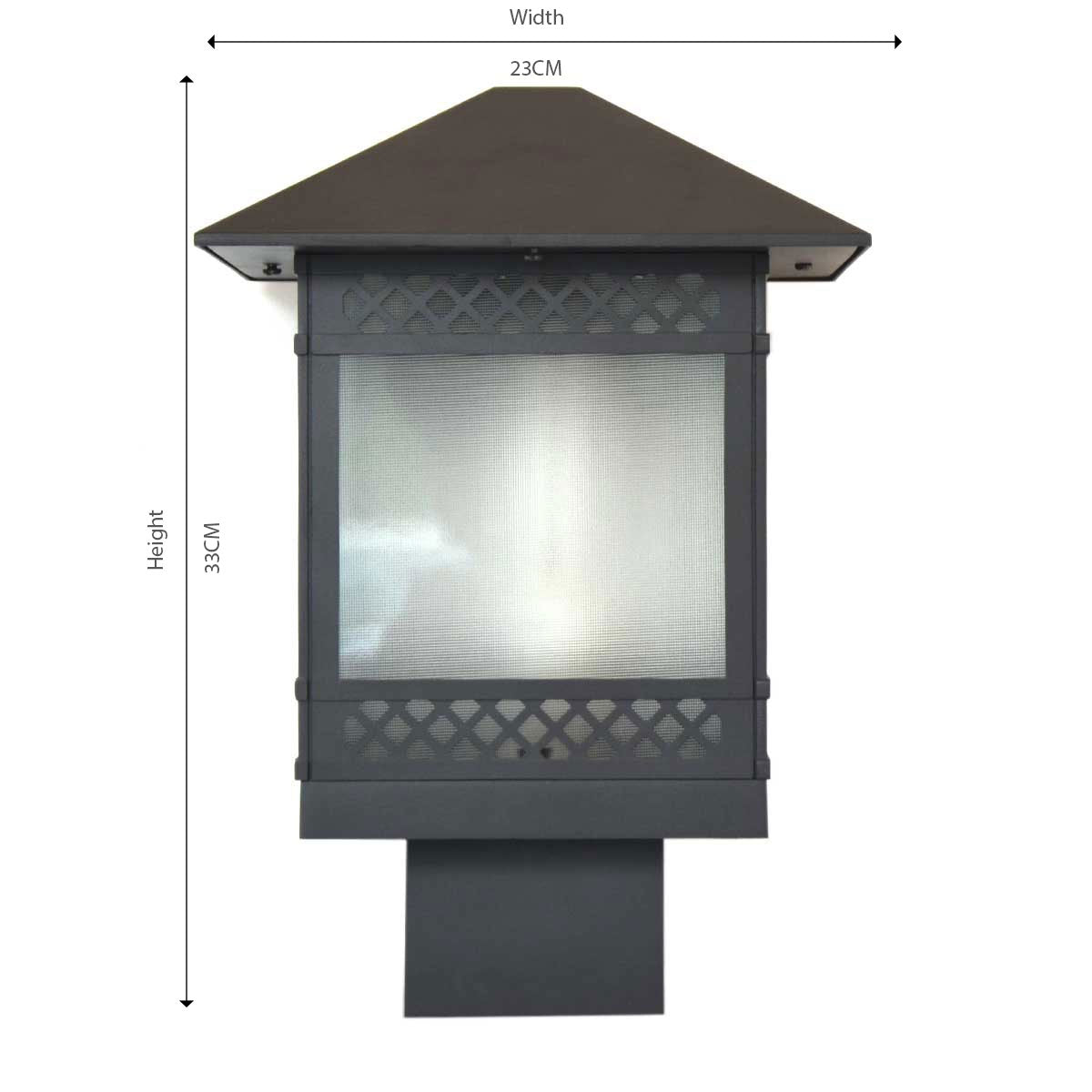 Gate Top Light - Dark Grey - COOLBABY