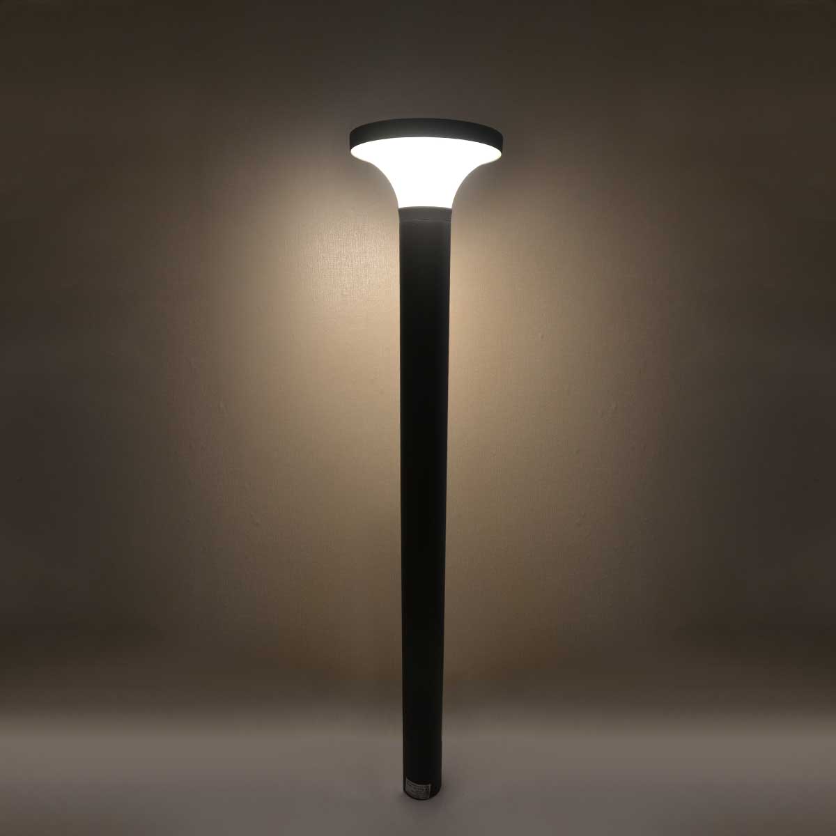 Bollard Light 90cm LED 12W IP65 3000K - Dark Grey - COOLBABY