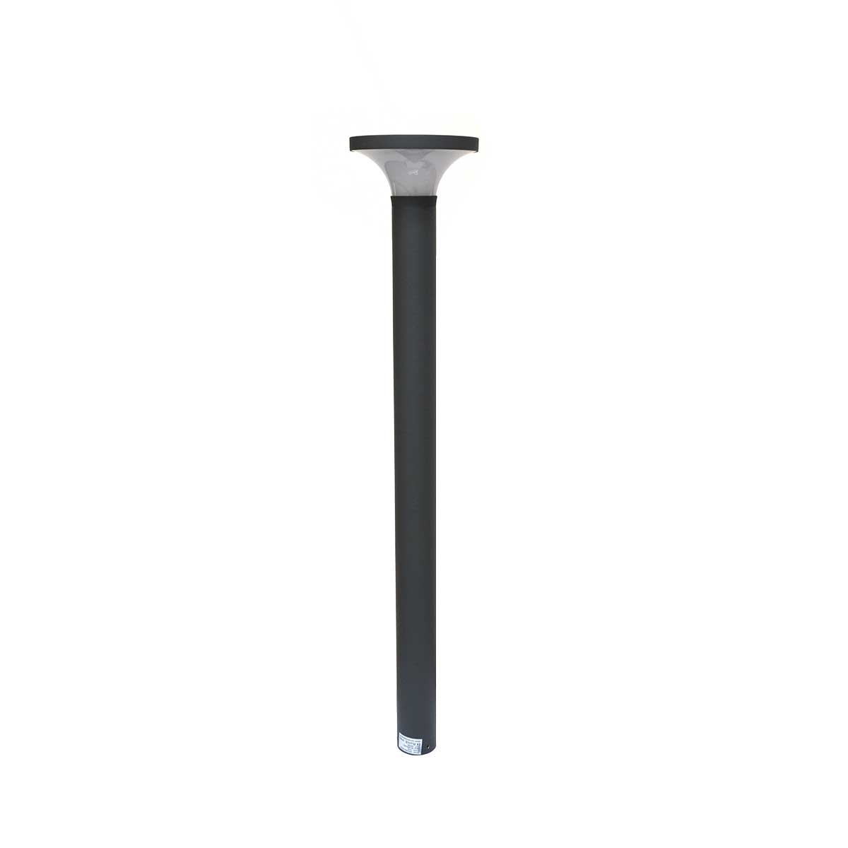 Bollard Light 90cm LED 12W IP65 3000K - Dark Grey - COOLBABY