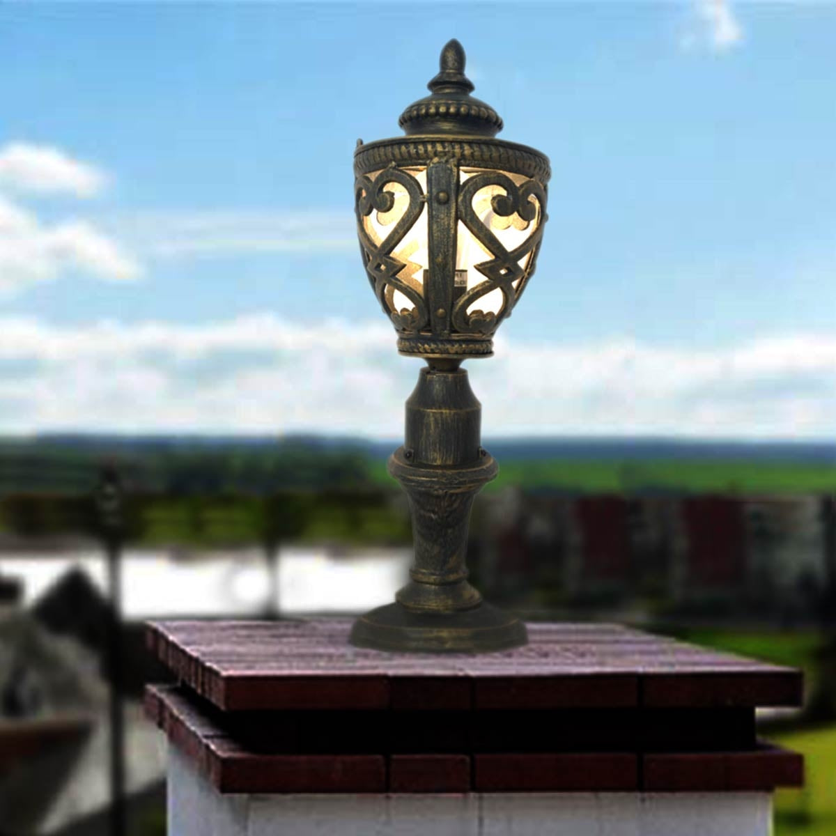 Gate Top Light - Black/Gold - COOLBABY